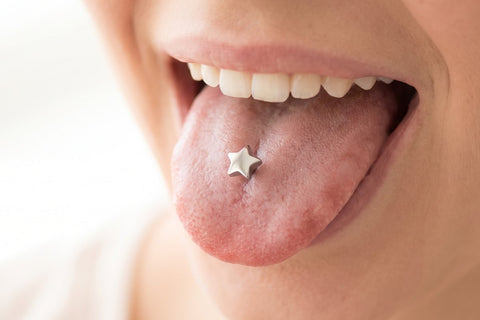 Piercing Lengua Estrella
