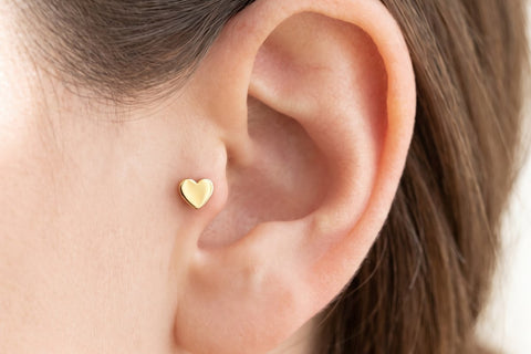 Piercing Tragus Corazón