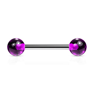 Barbell Bolas Acrílicas