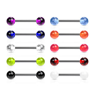 Barbell Bolas Acrílicas