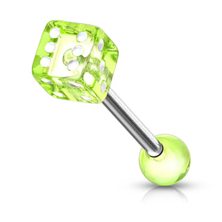 Barbell Lengua Bola de Dado