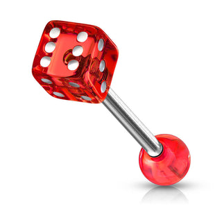 Barbell Lengua Bola de Dado