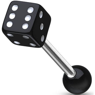 Barbell Lengua Bola de Dado