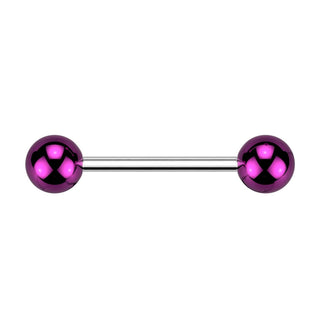 Barbell Esferas acrílicas con efecto vidrio