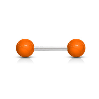 Barbell Bola de acrílico de color sólido