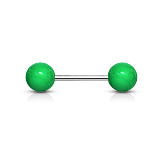 Barbell Bola de acrílico de color sólido
