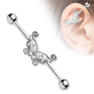 Barbell Industrial Circonita Mariposa