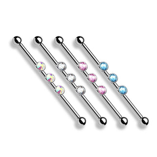 Barbell Industrial 3 Circonitas Rosca interna