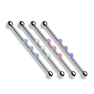 Barbell Industrial 3 Ópalos Rosca interna