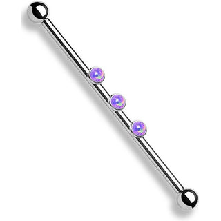 Barbell Industrial 3 Ópalos Rosca interna