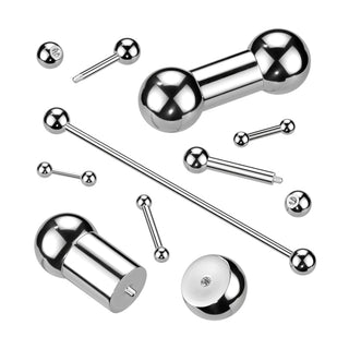 Barbell Bola de Plata
