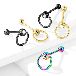 Barbell Lengua Anillo esclavo