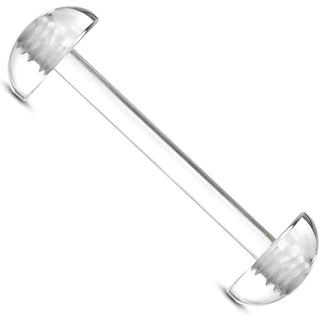 Acrílico Barbell Lengua Cúpula acrílica