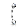 Plata/Azul claro