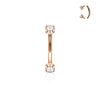 Oro rosa/Cristal