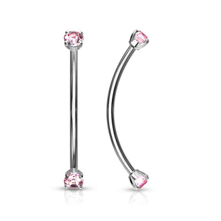 Barbell Curvo Circonita