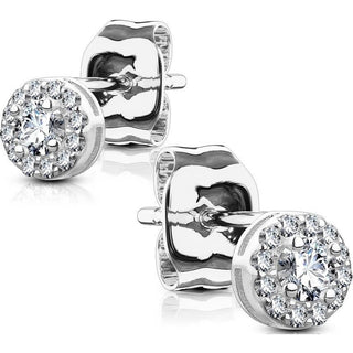 Plata 925 Circonita redonda