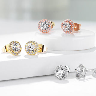 Plata 925 Circonita Redonda