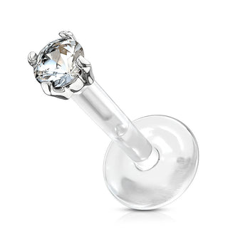 Oro 14kt Circonita Labret
