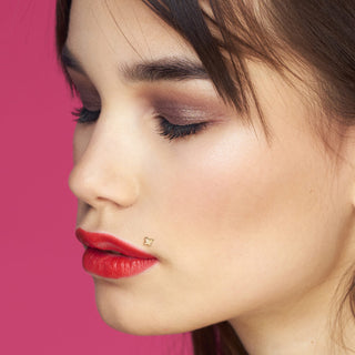 Oro 14kt Mariposa Labret