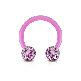 Acrílico Herradura Bola Acrílica Pulpurina Ultra