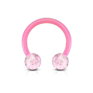 Acrílico Herradura Bola Acrílica Pulpurina Ultra