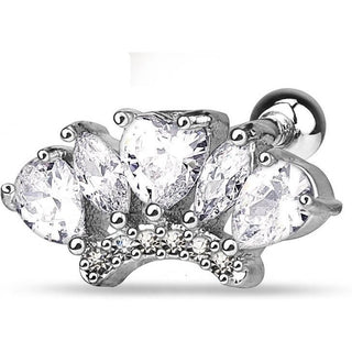 Barbell Circonita talla marquesa Plata