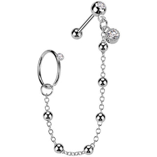 Pack de valor barbell cadena con argolla