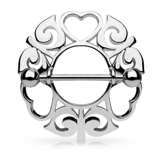 Corazón Tribal Redondo Pezón