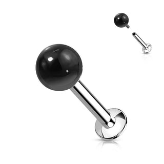 Bola Piedra semipreciosa Rosca interna Labret