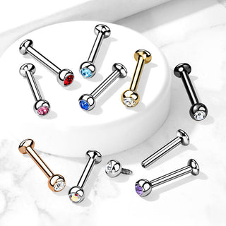 Bola Circonita Rosca interna Labret