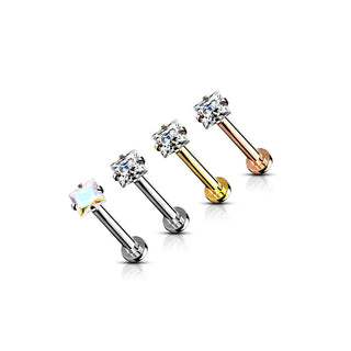 Circonita cuadrada Rosca interna Labret