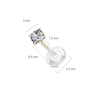 Circonita cuadrada Labret