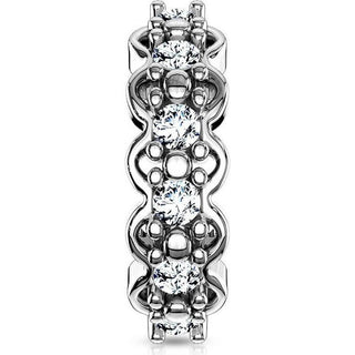 Anillo Circonita Flexible