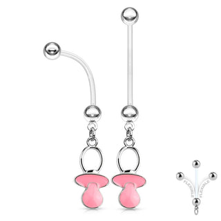Piercing ombligo Chupete colgante