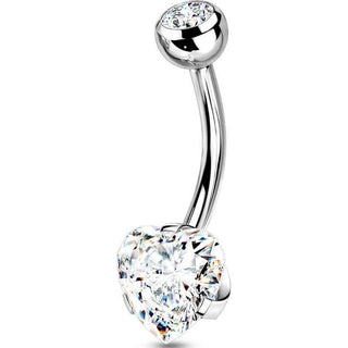 Piercing ombligo Circonita