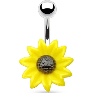 Piercing ombligo Girasol