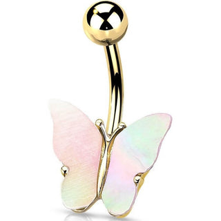 Piercing ombligo Mariposa