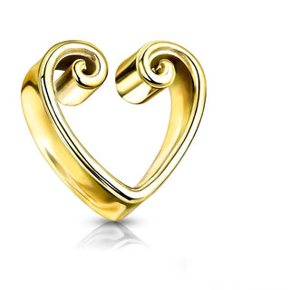 Túnel Corazón Silla Oro