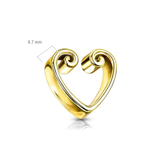 Túnel Corazón Silla Oro