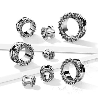 Túnel Tribal Corazónes Plata