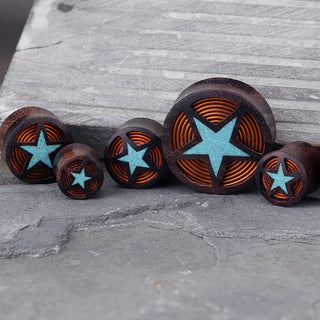 Plug Estrella en madera de sono
