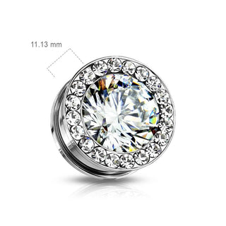 Plug Plata y circonitas