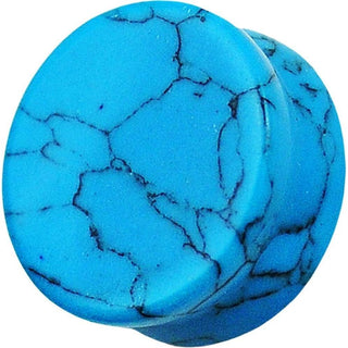 Plug Piedra semipreciosa Turquesa