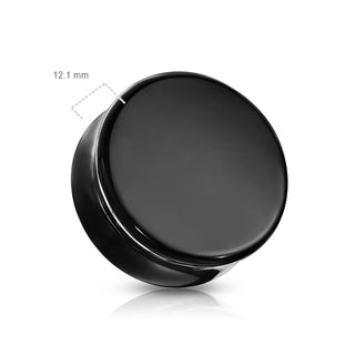 Plug Piedra semipreciosa Obsidiana