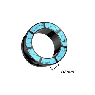 Túnel Turquesa y negro