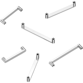 Titanio Barra de Superficie Plana 2mm Rosca interna