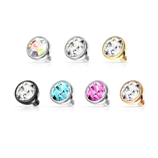 Top circonita Rosca interna