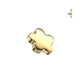 Titanio top flor Rosca interna