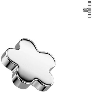 Titanio top flor Rosca interna